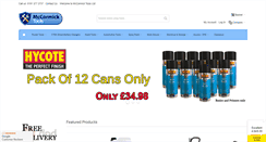 Desktop Screenshot of mccormicktools.co.uk