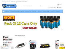 Tablet Screenshot of mccormicktools.co.uk